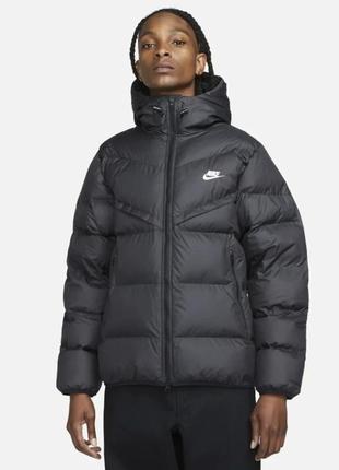 Пуховик nike storm-fit windrunner primaloft (fb8185-010) оригинал!