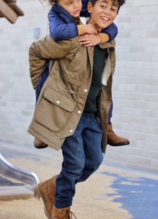 Pepperts, утепленные джинсы джоггеры мальчишки, р. 152