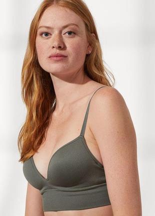 H&m бесшовный бюстгальтер пуш-ап