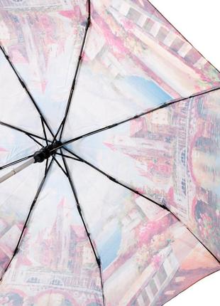Женский складной зонт полуавтомат (zmr4333-11) magic rain 101 см разноцветный cl0044924