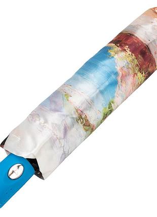 Женский складной зонт полуавтомат (zmr4333-11) magic rain 101 см разноцветный cl0044924