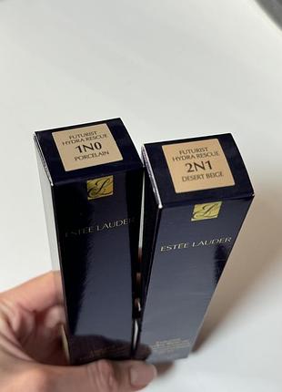 Увлажняющий тональный крем spf 45 estée lauder futurist hydra rescue 1n0, 2n1