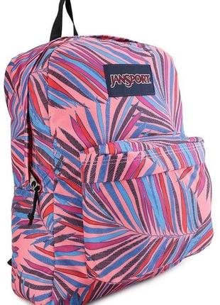 Молодежный рюкзак 25l superbreak 42х32х21 см jansport разноцветный (2000002731849)4 фото