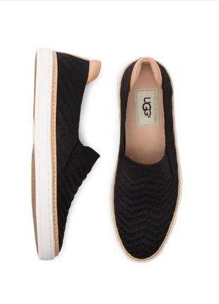 Жіночі хвилясті кросівки лофери сліпони bailey slip-on ugg комфорт р-р 40-41
