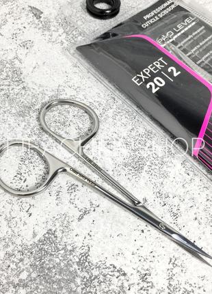 Ножницы для кутикулы профессиональные staleks pro expert 20 type 2, 21 мм