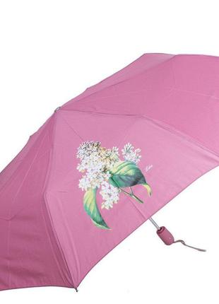 Женский складной зонт полный автомат (z3911-03) 101 см airton розовый (2000001300329)2 фото