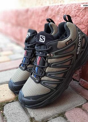 Зимние мужские кроссовки salomon speedcross😍