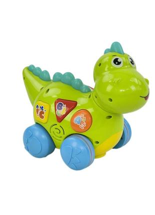 Интерактивная игрушка 28х21х18 см huile toys зеленый (2000002308904)