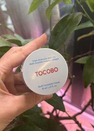 Tocobo multi ceramide cream  зволожуючий крем з керамідами 50 мл2 фото