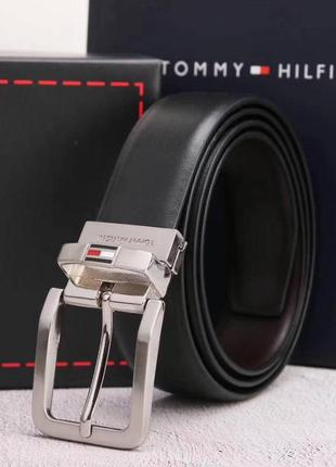 Чоловічий подарунковий набір tommy hilfiger  гаманець і ремінь2 фото