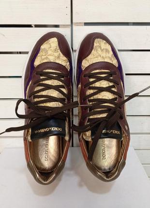Кроссовки женские crystal Dolce gabbana daymaster panelled sneakers item
