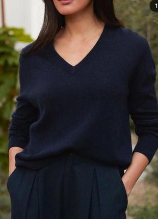 Кашеміровий джемпер в стилі massimo dutti