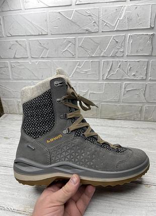 Крутые зимние сапожки от lowa calseta gtx gore tex