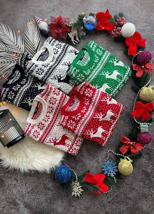 Новорічний светр «великий олень»🎄
