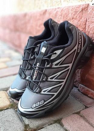 Зимові чоловічі кросівки salomon xt-6😍