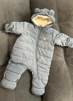 Зимний комбинезон h&amp;m 62,68