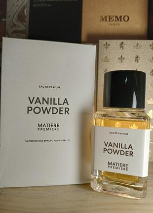 Розпродаж ! matierre premiere vanilla powder оригінал