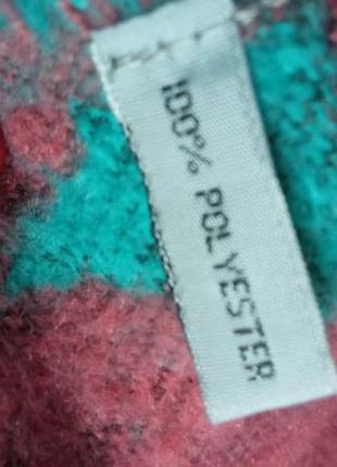 Двусторонний теплый палантин