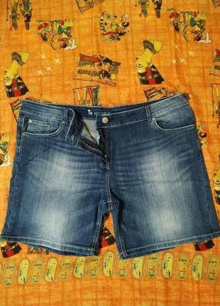 Шорты женские джинсовые батал от tu