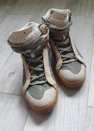 Stella mccartney adidas высокие кроссовки кеды сникерсы 24.5-25 см