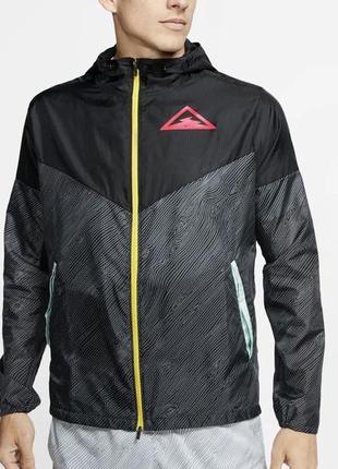 Вітровка nike windrunner hooded trail jacket men оригінал!