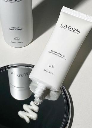Солнцезащитный крем-гель lagom cellus sun gel spf50