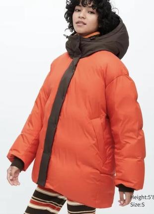 Новая пуховая куртка uniqlo & marni
