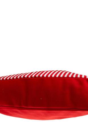 Женская пляжная сумка 40х36х8 см valiria fashion красный (2000002071952)5 фото