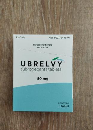 Ubrelvy убреловые таблетки в мини упаковке 1 таблетка (50mg)