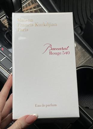 Парфумована вода maison francis kurkdjian baccarat rouge 540 200 мл
