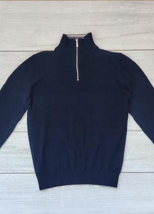Свитер свитер свитшот с горловиной коттоновый легкий1 фото