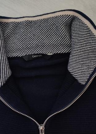 Свитер свитер свитшот с горловиной коттоновый легкий6 фото