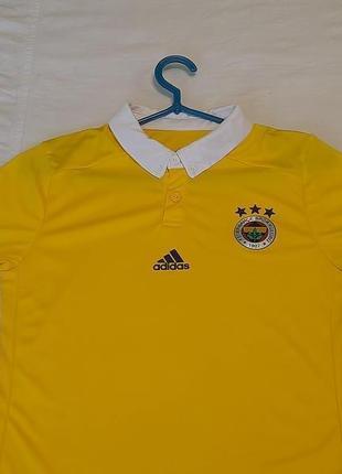 Футболка поло  ультрас клубна adidas climacool - sk fenerbahce  1907 - на 13-14 р. -xs , унісекс