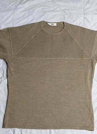 Mani реглан италия размер 46 шерсть кофточка