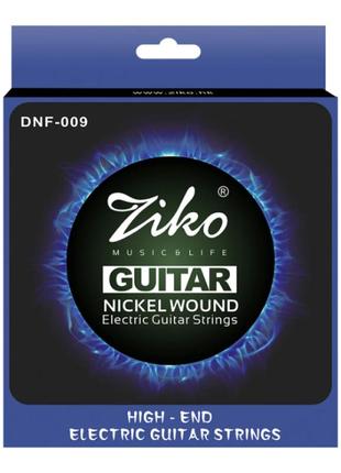 Струни для електрогітари ziko dnf-009 extra light special
