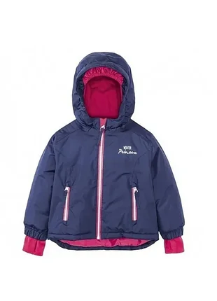 Спортивная горнолыжная ветро-водо не проницаемая теплая куртка термо-мембрана с капюшоном lupilu