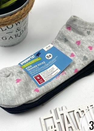 Новый набор носков 5 пар носков 27-30/8-10р pepperts девочка