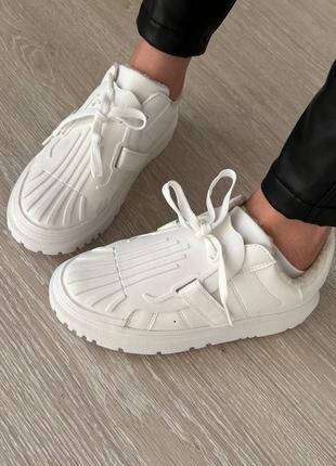 Женские кроссовки id white fur
