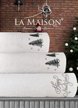 Подарочный набор полотенец махра с приятным бонусом