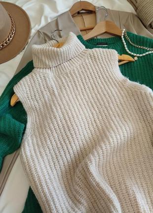 Вязаный жилет new look