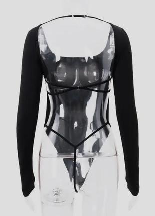 Боді з відкритою спинкою,бодик, кофта з трусиками10 фото