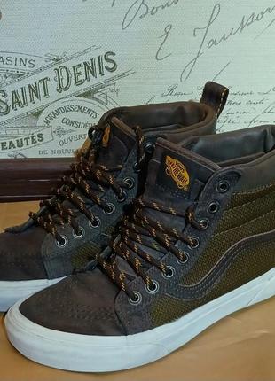 Original vans кеды. натуральная замша.