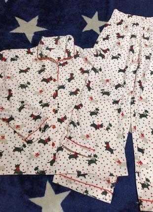 Пижама баечка 
100%коттон