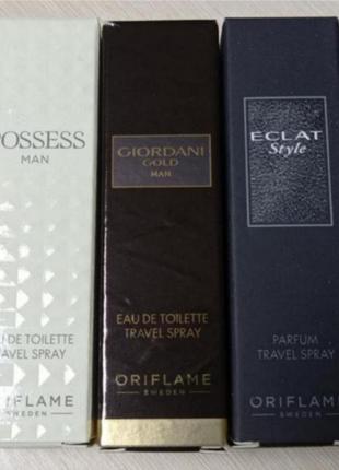 Парфумована вода possess, giordani gold man,eclat style міні версія