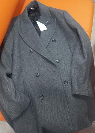 Новое серое пальто