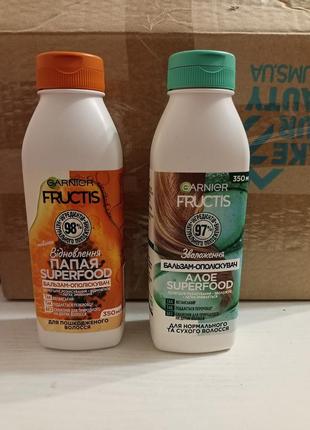 Бальзам garnier fructis папайя и алой. получился срок годности.