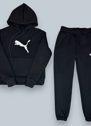 Теплий костюм на флісі для хлопчика puma 146-164 см туреччина2 фото