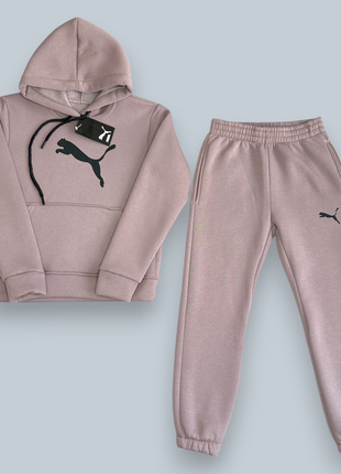 Теплий костюм на флісі для хлопчика puma 146-164 см туреччина7 фото