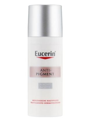 Ночной депигментирующий крем для лица eucerin anti-pigment nacht 50 мл (4005800220869)