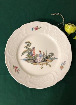 Тарелка большая, фарфоровая. rosenthal classic germany.